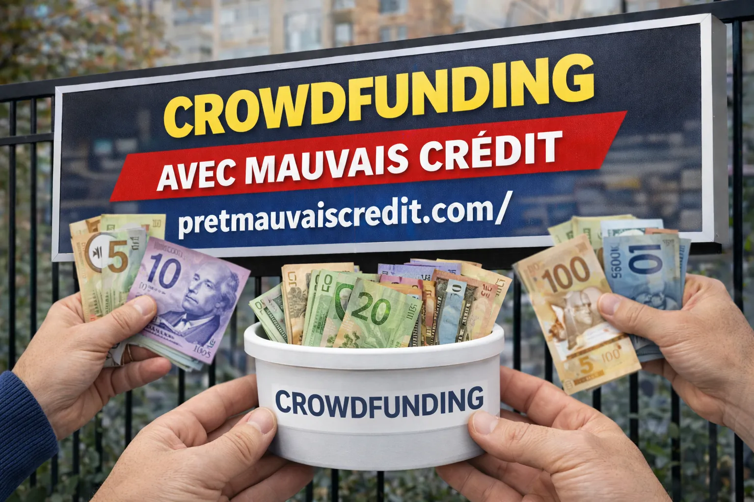 CROWDFUNDING AVEC MAUVAIS CRÉDIT