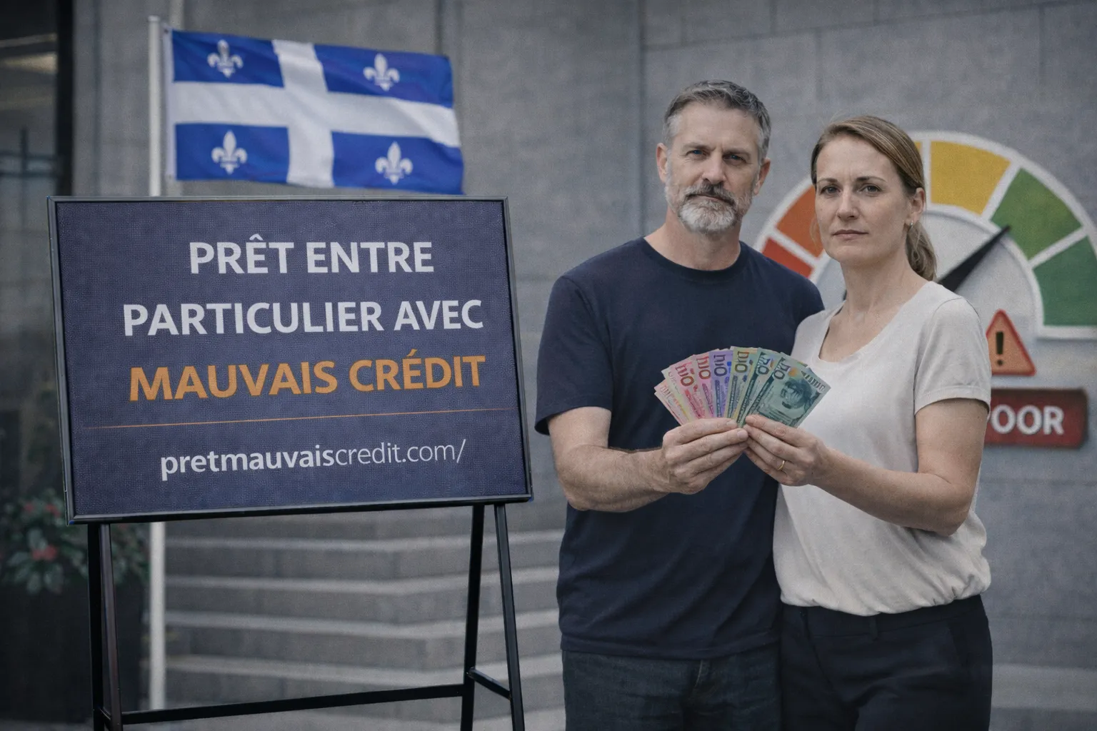 QUÉBEC PRÊT ENTRE PARTICULIER AVEC MAUVAIS CRÉDIT