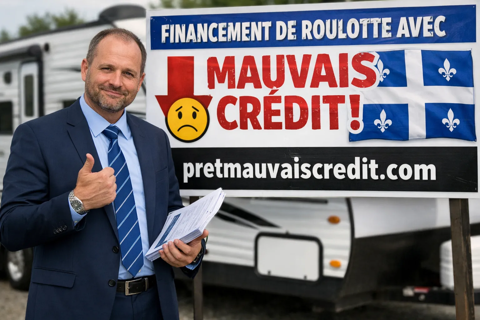 FINANCEMENT DE ROULOTTE AVEC MAUVAIS CRÉDIT (QUÉBEC)